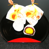 手作り和菓子 六萬石 くり栗大福
